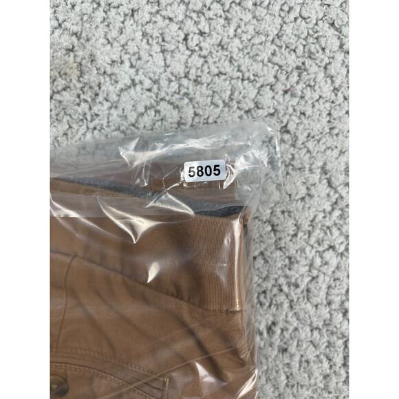 Express Pants Mens 34x30 Slim Fit Chino Preppy Flat Front Zip Fly City - Picture 8 of 8